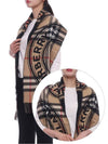 Montage Print Cashmere Scarf Beige - BURBERRY - BALAAN 3