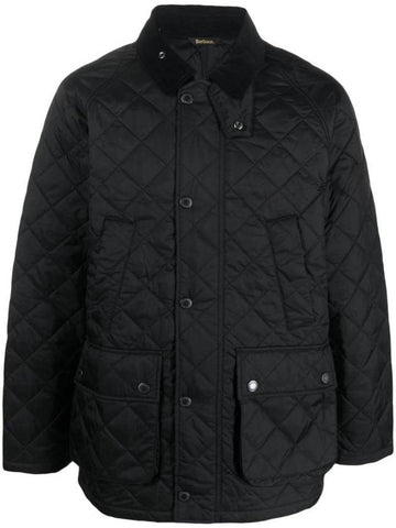 Ashby Quilted Jacket Black - BARBOUR - BALAAN 1