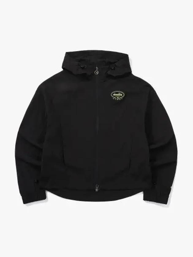 Diadora Comfy Woven Zip up Jacket BLACK - DIADORA - BALAAN 1