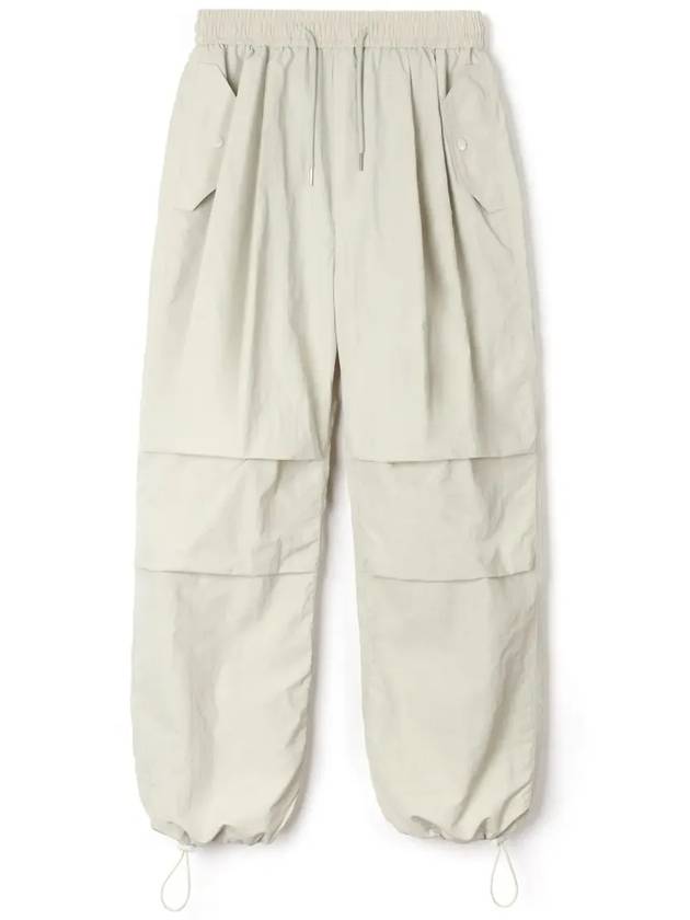 Tasran two-tuck pocket parachute pants_beige - INDUST - BALAAN 8