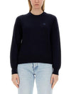 Sweater MW00801KT1036 P476 BLUE - MAISON KITSUNE - BALAAN 1