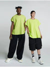 Vintage Layer Short Sleeve T-shirt Lemon Yellow - ATHPLATFORM - BALAAN 2