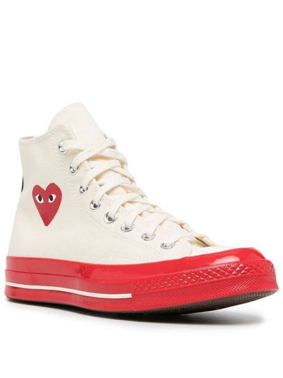 Comme Des Garçons Play Chuck 70 High Sneakers - COMME DES GARCONS PLAY - BALAAN 2