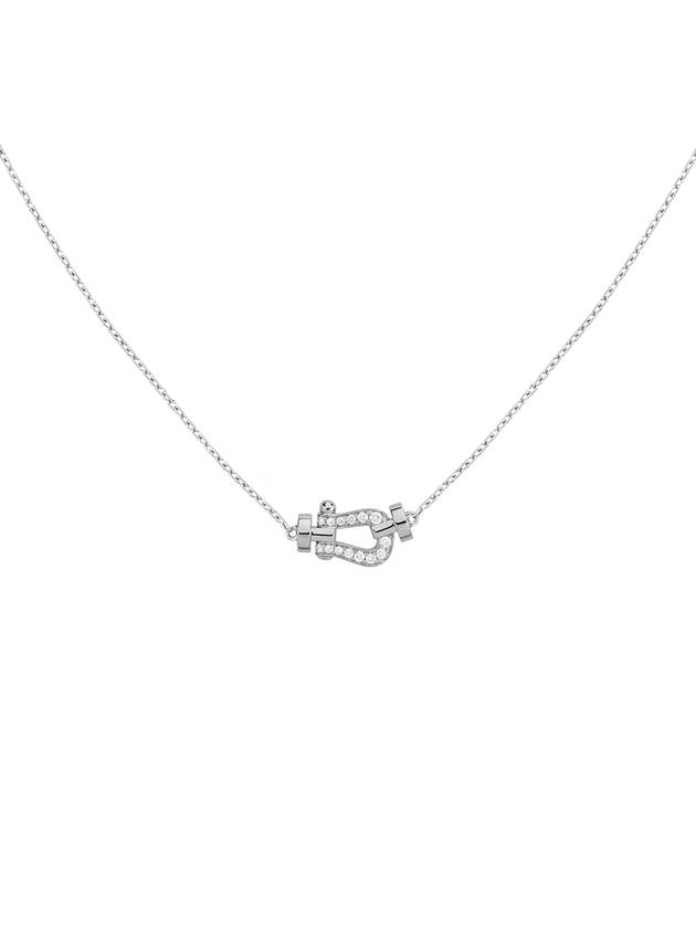 Force Ten Diamond Necklace White Gold Small 7B0281 - FRED - BALAAN 1