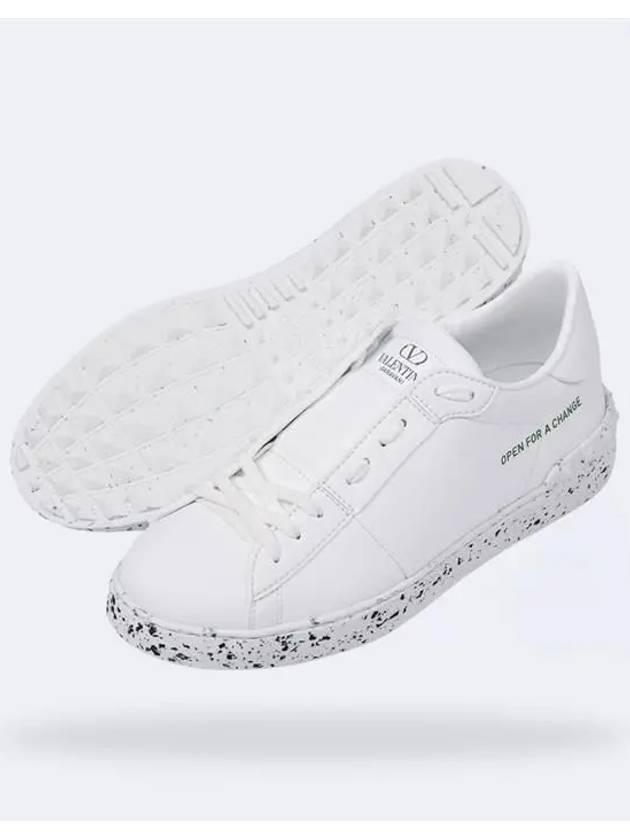 Open for a Change low-top sneakers white - VALENTINO - BALAAN 3