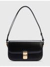 GRACE Grace Baguette Fold Leather Shoulder Bag Black - A.P.C. - BALAAN 2