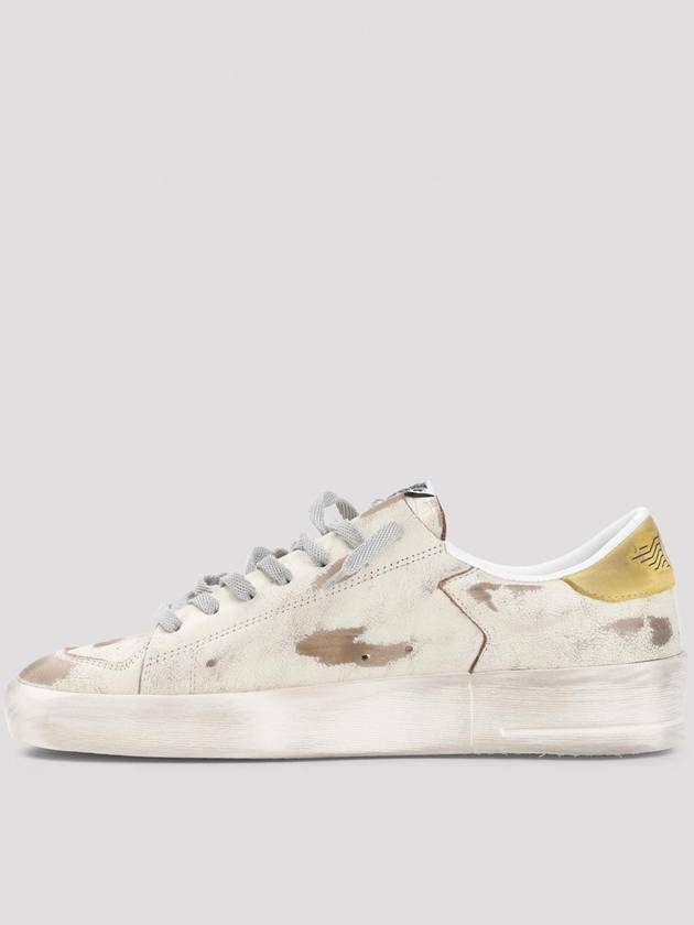 Stardan Leather Low Top Sneakers Off White - GOLDEN GOOSE - BALAAN 3