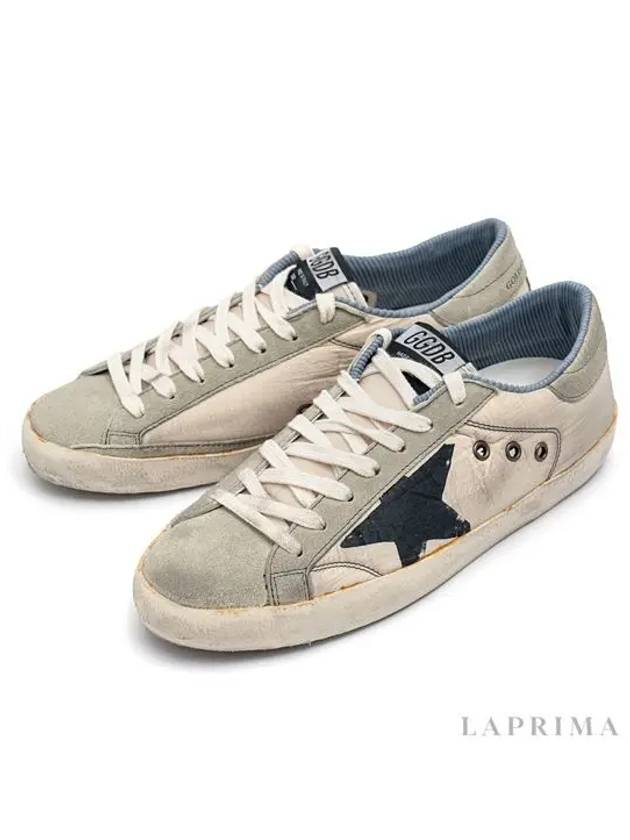 Superstar Distressed Lace-Up Low Top Sneakers Beige - GOLDEN GOOSE - BALAAN 5