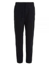 Metropolis Three Stretch Fleece Sweat Jogger Track Pants Navy - CP COMPANY - BALAAN 2