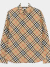 Check Pattern Shirt Beige - BURBERRY - BALAAN 3