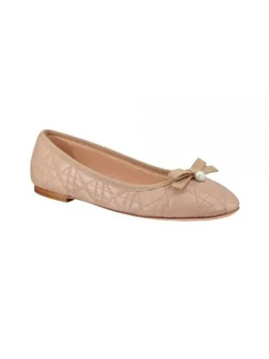 Calfskin Casual Ballerina Flat Pink - DIOR - BALAAN 2