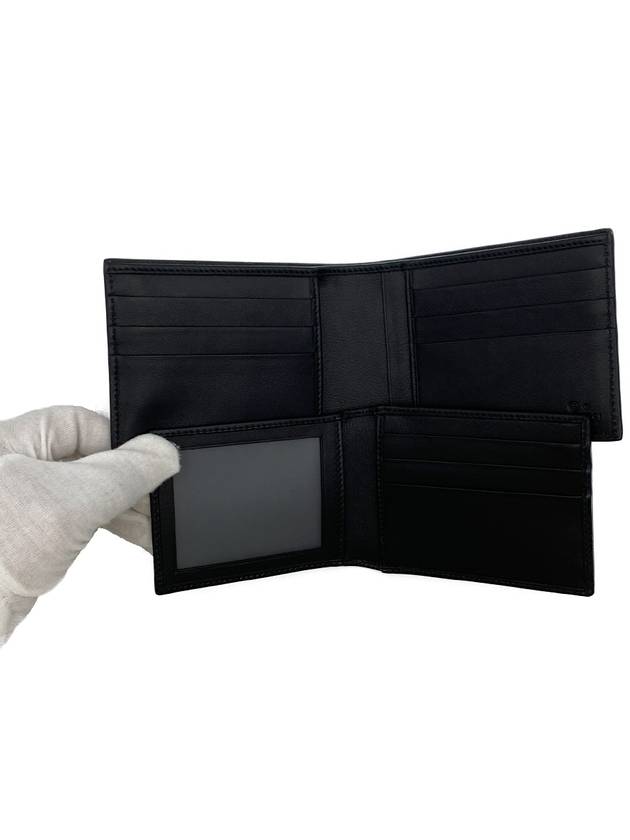 Microgucissima Half Wallet Black - GUCCI - BALAAN 4