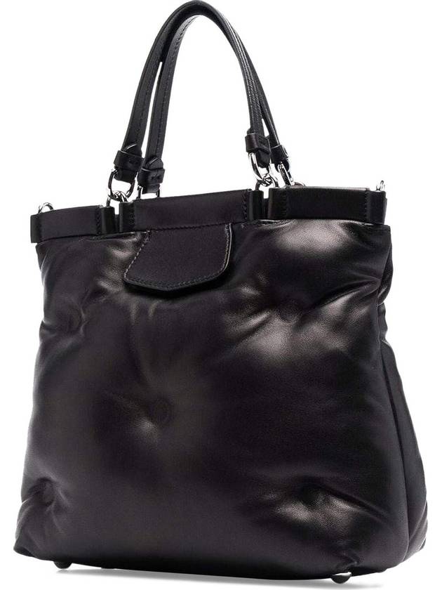 Glam Slam Mini Tote Bag Black - MAISON MARGIELA - BALAAN 3