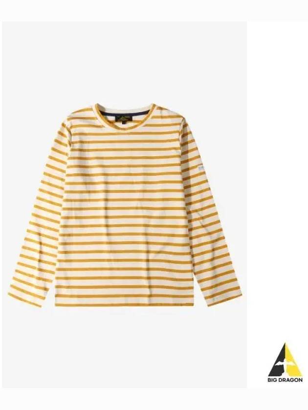 LE MONT ST MICHEL Women s TILDA Mariniere Long Sleeve T shirt Yellow - LE MONDE BERYL - BALAAN 1