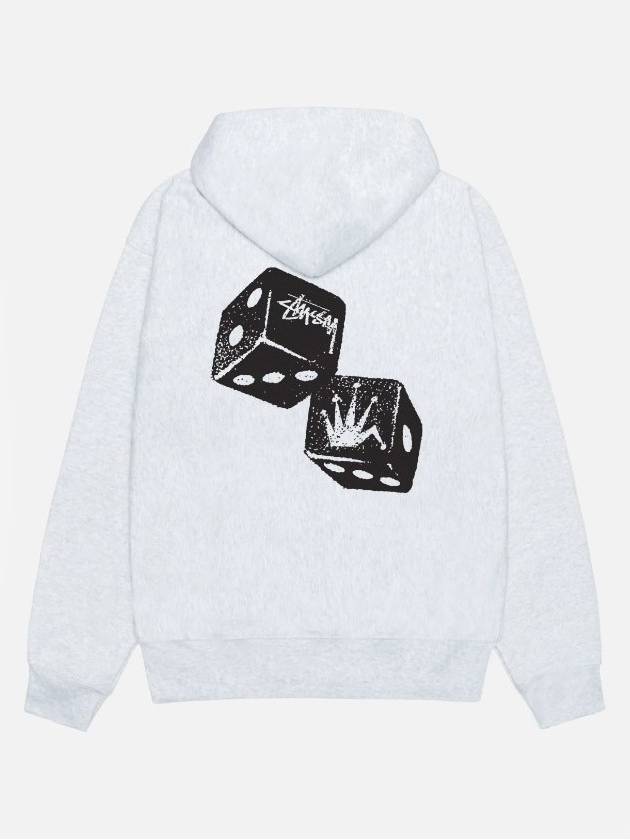 Shakers Hood Ash Heather 1925091 - STUSSY - BALAAN 1