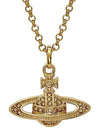 Mini Bas Relief Pendant Necklace Gold - VIVIENNE WESTWOOD - BALAAN 2