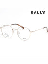 Titanium glasses frame BY5062D 028 Asian fit round metal frame - BALLY - BALAAN 1