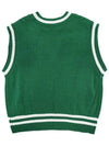 Buklwappen Cable Knit Vest GREEN - MONBIRDIE GOLF - BALAAN 2