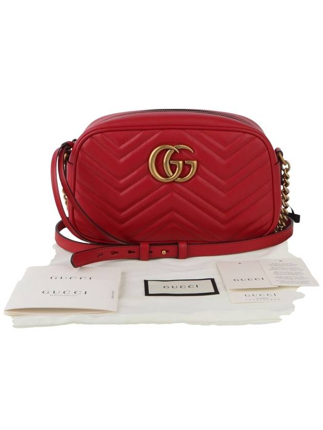 447632 GG Marmont Matelasse Small Cross Bag 33560 - GUCCI - BALAAN 8