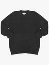 Back Stitch Textured Detail Knit Top Black - MAISON MARGIELA - BALAAN 3