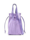 Pleated Tote Bag Purple - ISSEY MIYAKE - BALAAN 2