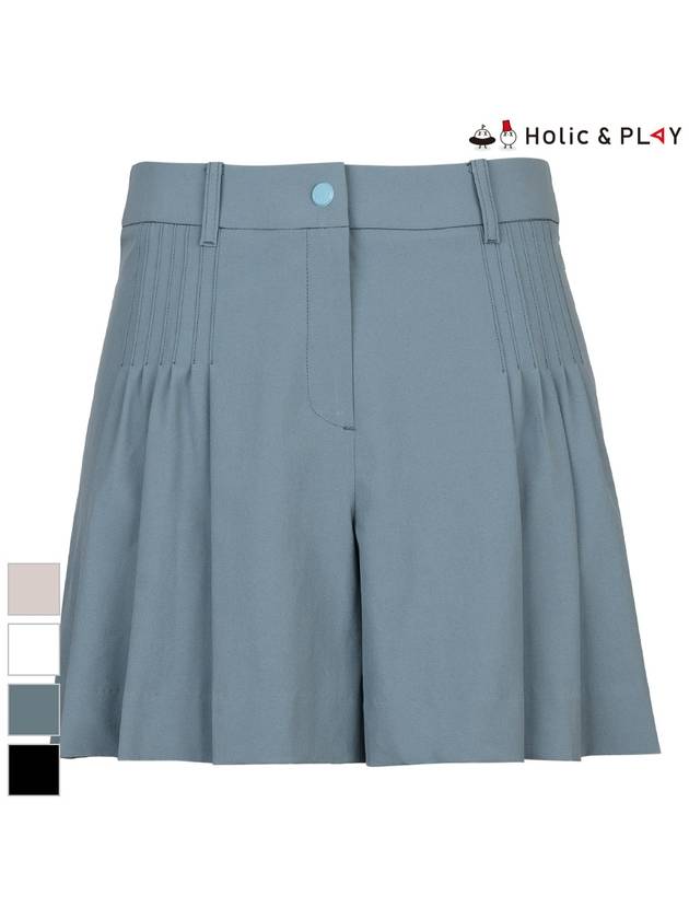 Pleated 4-quarter Half PantsHC2WPS001 - HOLIC&PLAY - BALAAN 1