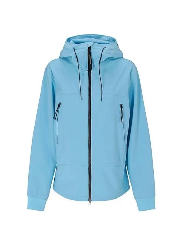 Men's Goggles Hooded Jacket Sky Blue - CP COMPANY - BALAAN 1