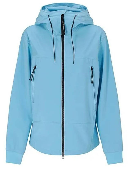 Men's Goggles Hooded Jacket Sky Blue - CP COMPANY - BALAAN 1