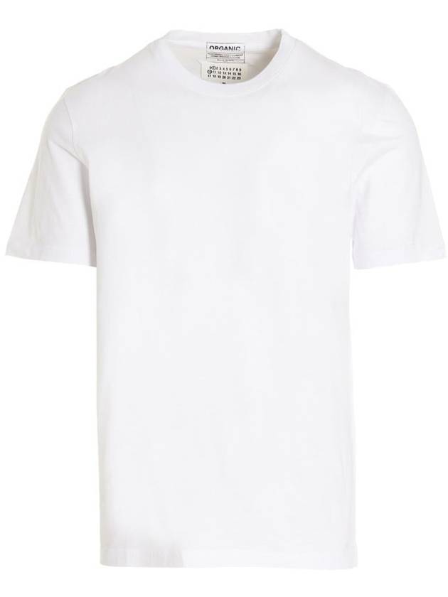 Men's Organic Jersey Short Sleeve T-Shirt 3 Pack Set - MAISON MARGIELA - BALAAN 3