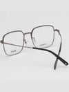 Titanium glasses frame BY5063H 001 square metal frame men women - BALLY - BALAAN 4