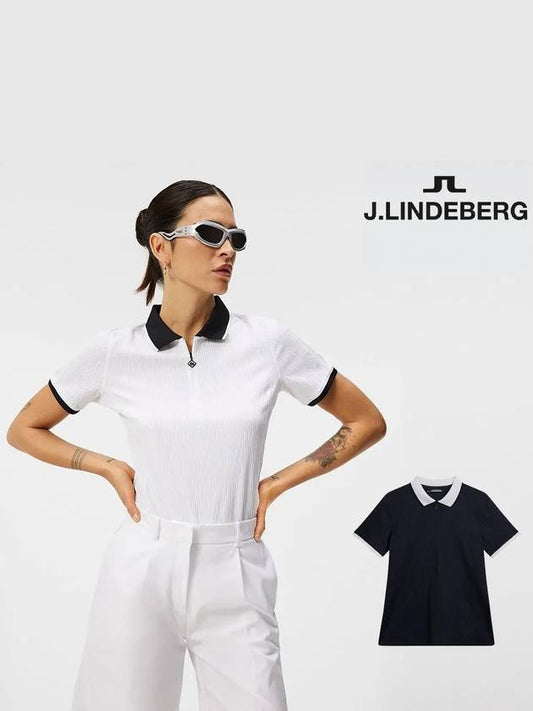 Ijara Polo Short Sleeve T-Shirt GWJT09001 - J.LINDEBERG - BALAAN 1