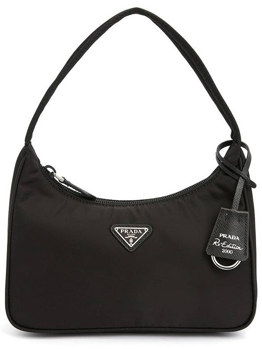 Re-Edition 2000 Re-Nylon Mini Tote Bag Black - PRADA - BALAAN 2