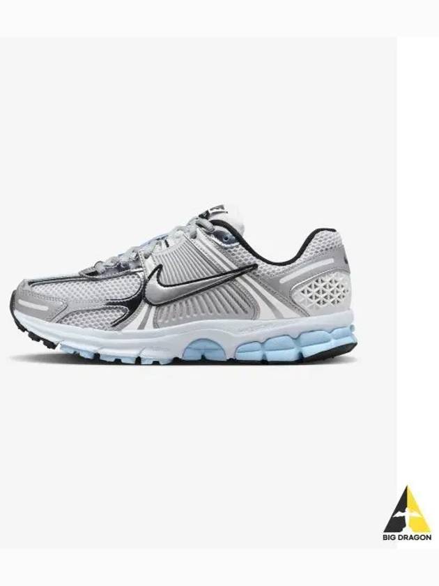 Zoom Vomero 5 Women s Sneakers HF1877 100 White MTLC Silver Pure PLATUM Blue TT Black 669852 - NIKE - BALAAN 2