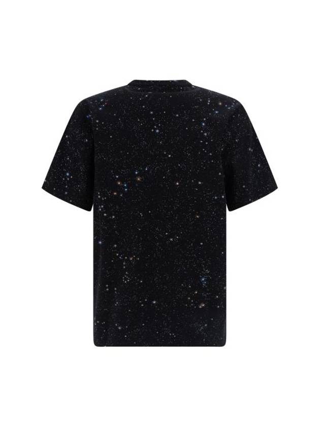 Space Logo Short Sleeve T-Shirt Black - HELMUT LANG - BALAAN 3