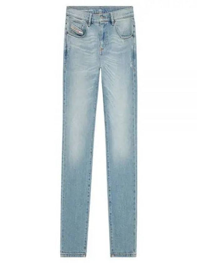 2019 D Strukt Slim Jeans Light Blue - DIESEL - BALAAN 2