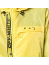 logo hooded jacket yellow - OFF WHITE - BALAAN 3