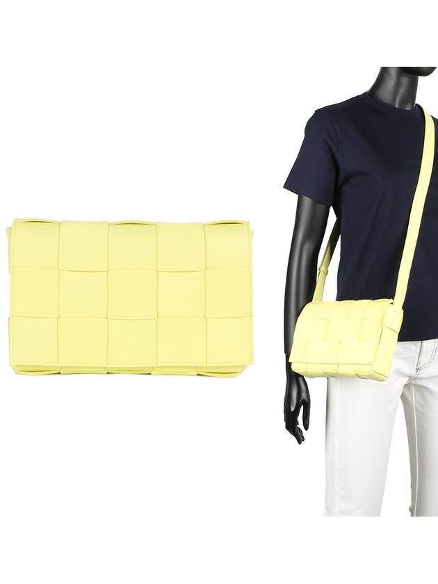 Intrecciato Cassette Cross Bag Yellow - BOTTEGA VENETA - BALAAN 2