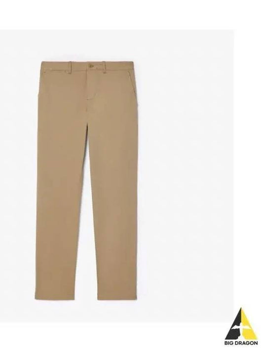 Men s Slim Fit Chino Pants Beige - LACOSTE - BALAAN 1