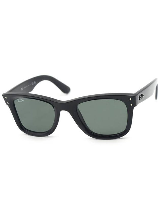 Eyewear Wayfarer Reverse Sunglasses Dark Green Black - RAY-BAN - BALAAN 2