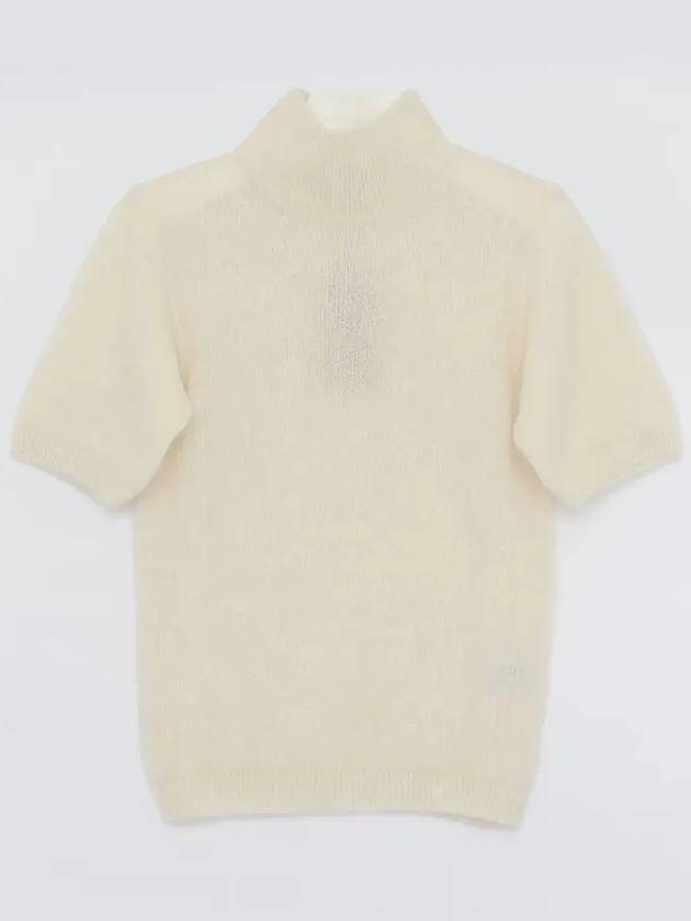 Edie Short Sleeve Turtleneck Off White - A.P.C. - BALAAN 4