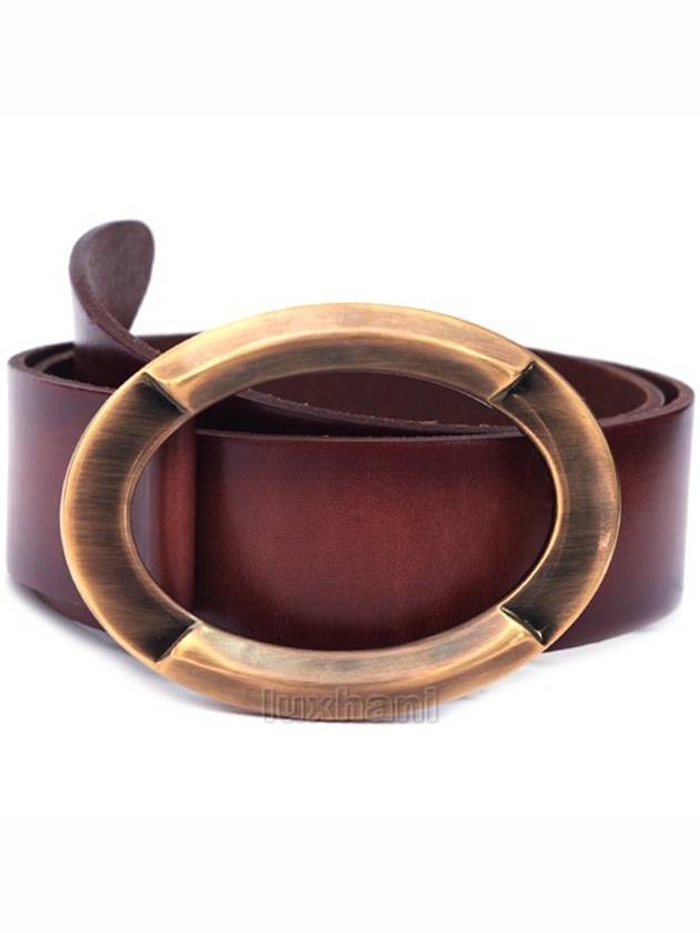 Leather Belt Brown - DOLCE&GABBANA - BALAAN 2