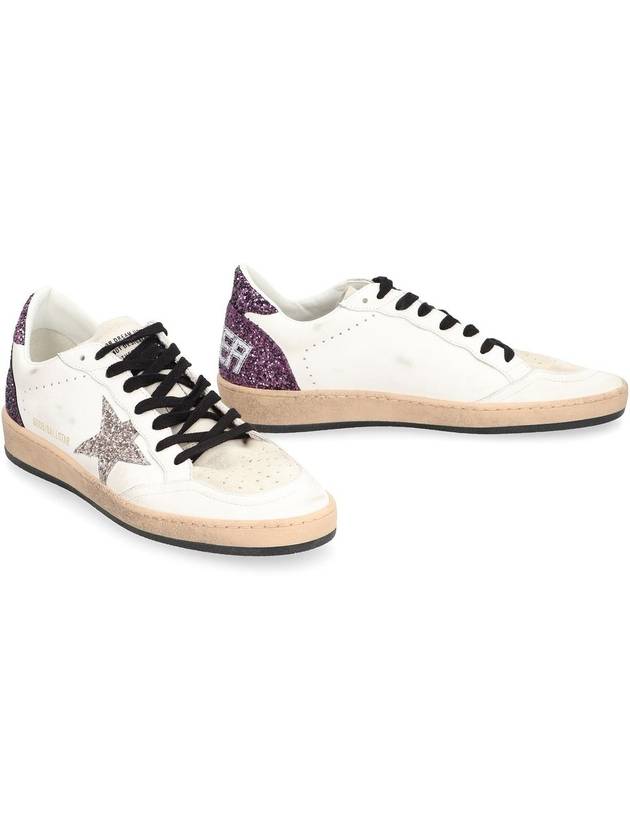 Deluxe Brand Ball Star Lace-Up Low Top Sneakers White - GOLDEN GOOSE - BALAAN 4