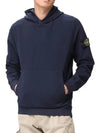 Compass Logo Patch Hoodie Navy - STONE ISLAND - BALAAN 2