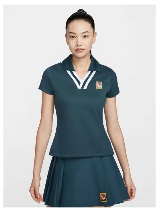 FZ0277 478 AS W NSW YOON SS POLO TOP - NIKE - BALAAN 1