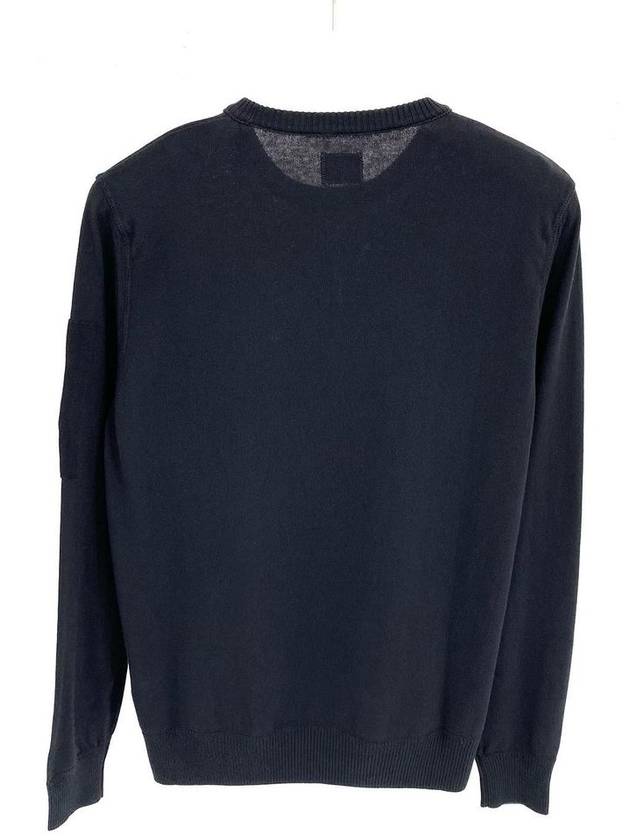 Men's Lens Wappen Cotton Sweatshirt Black - CP COMPANY - BALAAN 6