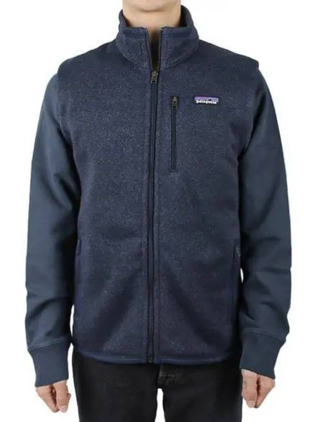 Men's Better Better Fleece Vest Navy - PATAGONIA - BALAAN 2