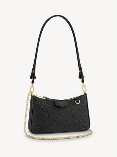 Monogram Easy Pouch On Strap Shoulder Bag Black - LOUIS VUITTON - BALAAN 2