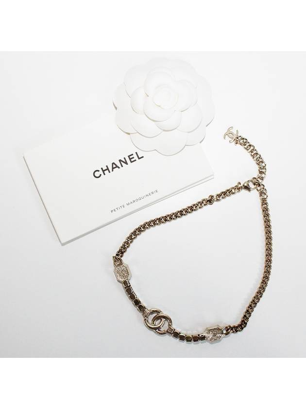 Logo Choker AB9332 B09078 NK202 - CHANEL - BALAAN 3