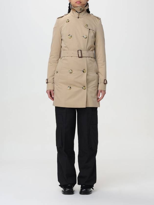 Short Chelsea Heritage Trench Coat Beige - BURBERRY - BALAAN 2