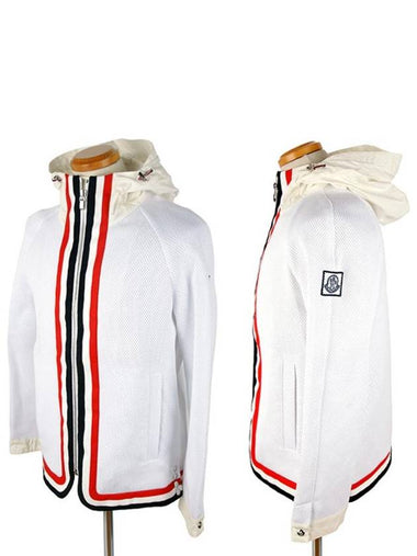 4067390 29010 White Gamma Jacket - MONCLER - BALAAN 1